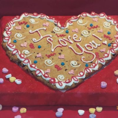 12" Heart Cookie Cake