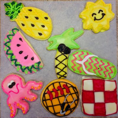 Summer Dozen Cutout Cookies